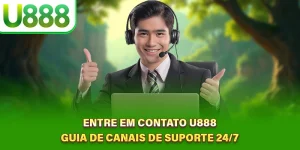 Entre Em Contato U888 - Guia De Canais De Suporte 24/7